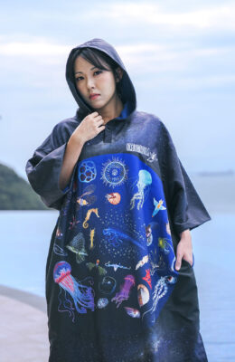Oceanarium Ocean Species Identification Cloak Towel