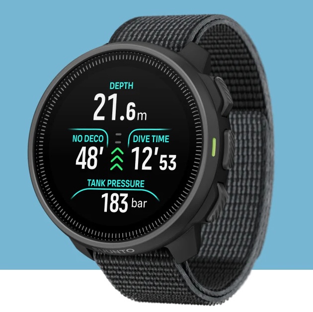 Suunto Nautic S AMOLED 顯示 新一代 GPS 潛水電腦錶
