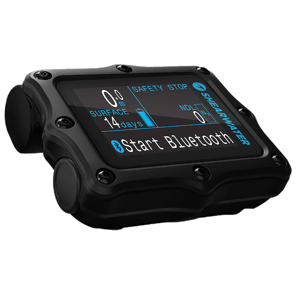 Shearwater Predix2 Titanium 2.2″ LED 背光LCD顯示 技術潛水功能 潛水電腦