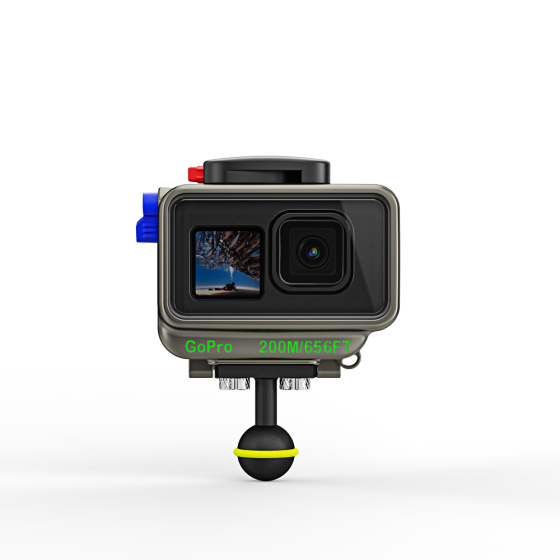 Sea Frogs Action Cam 200米防壓 Aluminium Alloy 海蛙鋁合金 Housing