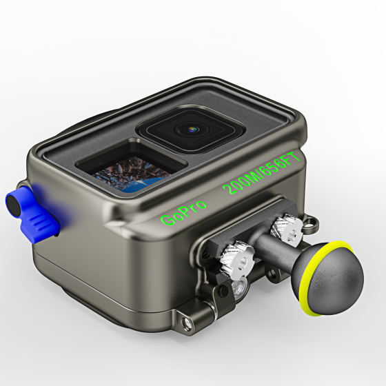 Sea Frogs Action Cam 200米防壓 Aluminium Alloy 海蛙鋁合金 Housing