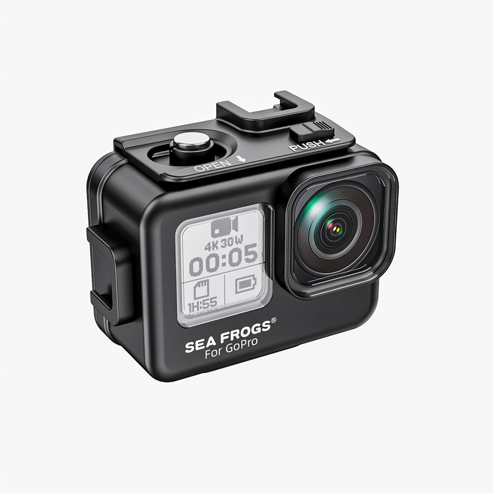 Sea Frogs Action Camera 60米防壓 Aluminium Alloy 海蛙鋁合金 Housing