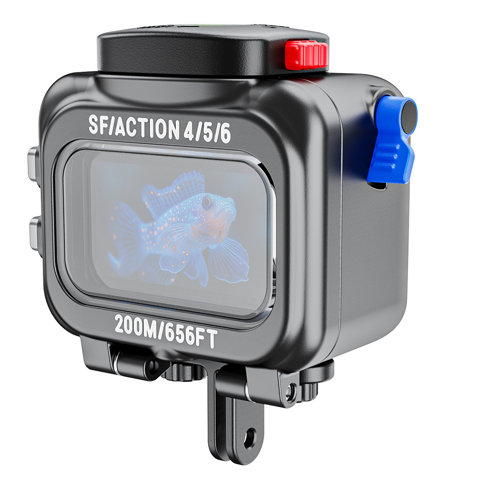 Sea Frogs Action Cam 200米防壓 Aluminium Alloy 海蛙鋁合金 Housing