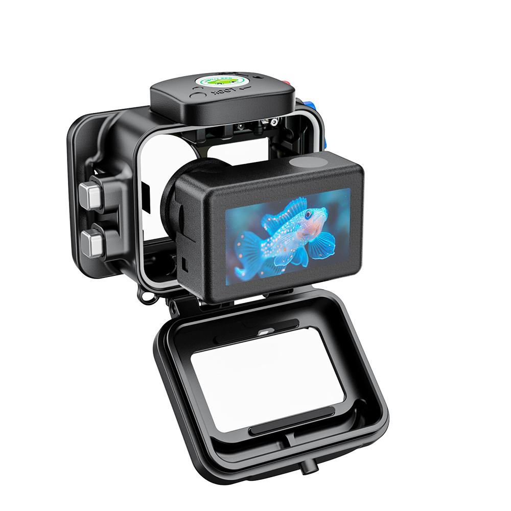 Sea Frogs Action Cam 200米防壓 Aluminium Alloy 海蛙鋁合金 Housing