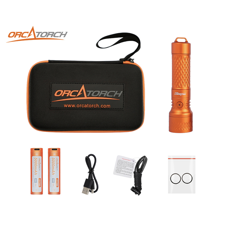 OrcaTorch Orca7 Compact Dive Torch