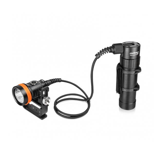 OrcaTorch Free Cable Angle Tec Diving Light D630 V2 4000 Lumen