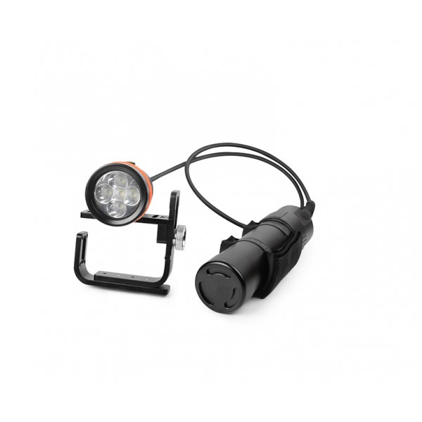 OrcaTorch Free Cable Angle Tec Diving Light D630 V2 4000 Lumen
