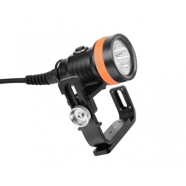 OrcaTorch Free Cable Angle Tec Diving Light D630 V2 4000 Lumen