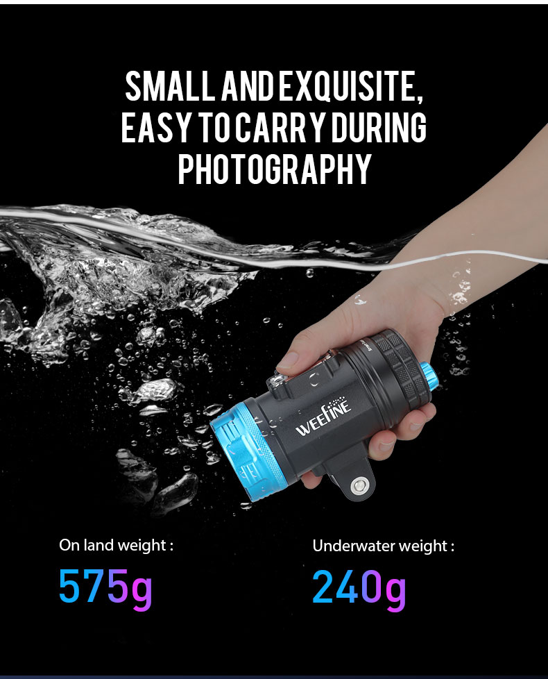 Weefine WF106 Smart Focus 5000V2 Lumen All-In-One Function Video Light