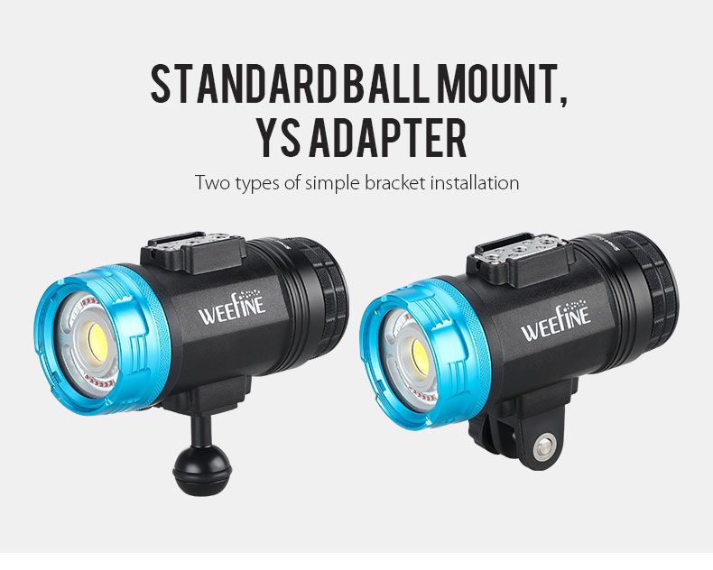 Weefine WF106 Smart Focus 5000V2 Lumen All-In-One Function Video Light