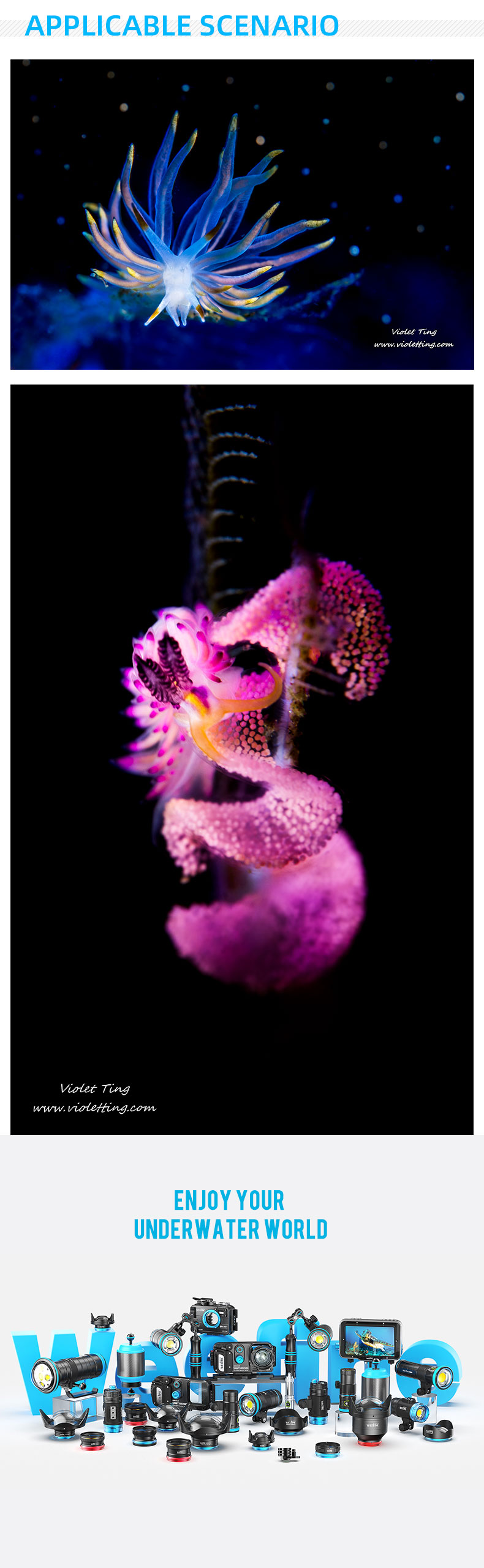 Weefine WF106 Smart Focus 5000V2 Lumen All-In-One Function Video Light