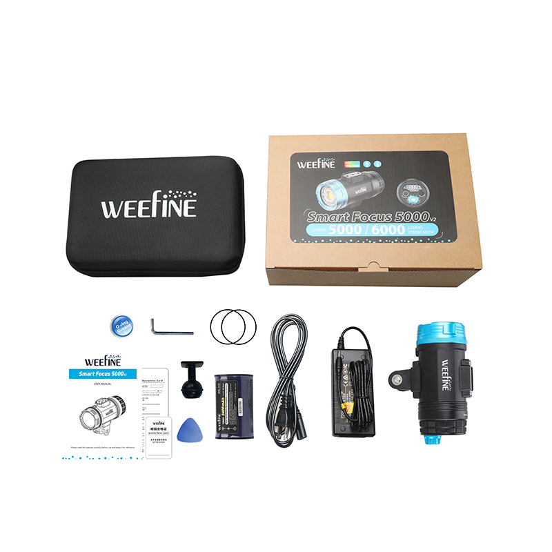 Weefine WF106 Smart Focus 5000V2 Lumen All-In-One Function Video Light