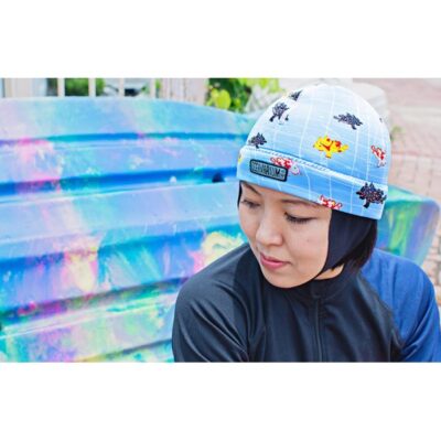 Oceanarium Ocean Series Neoprene Beanie with Chin Strap