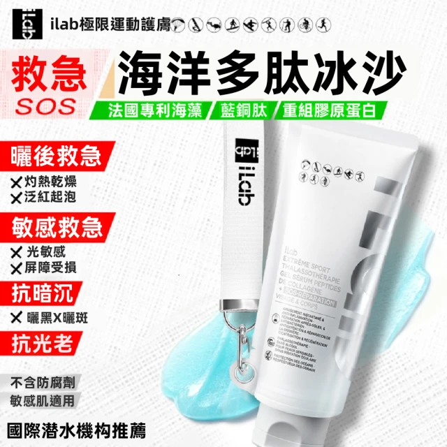 iLab 極限運動護膚 曬後急救修護系列 (Sunburn SOS-Repair)