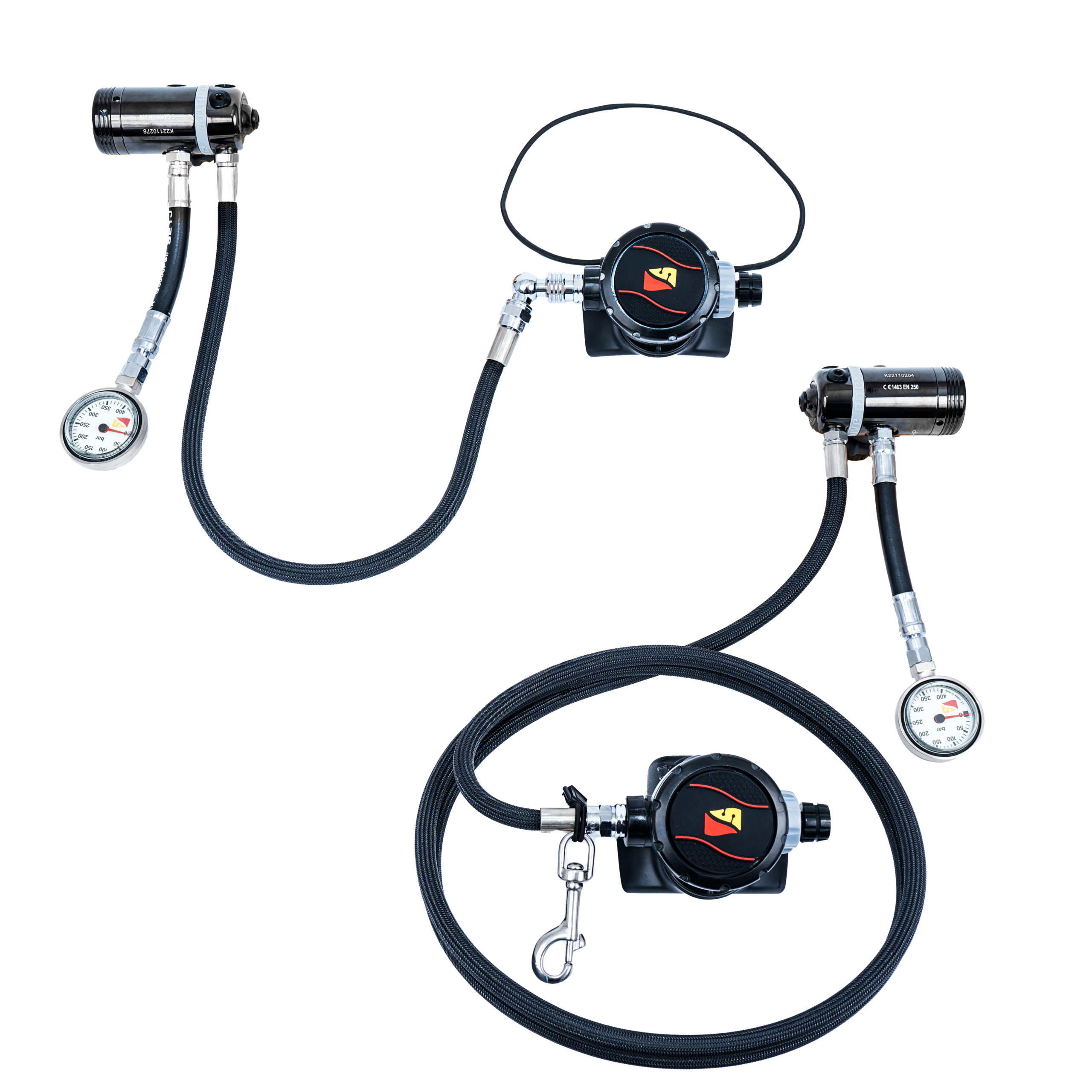 Dive Rite XT1/XT2 Sidemount Regulator Package