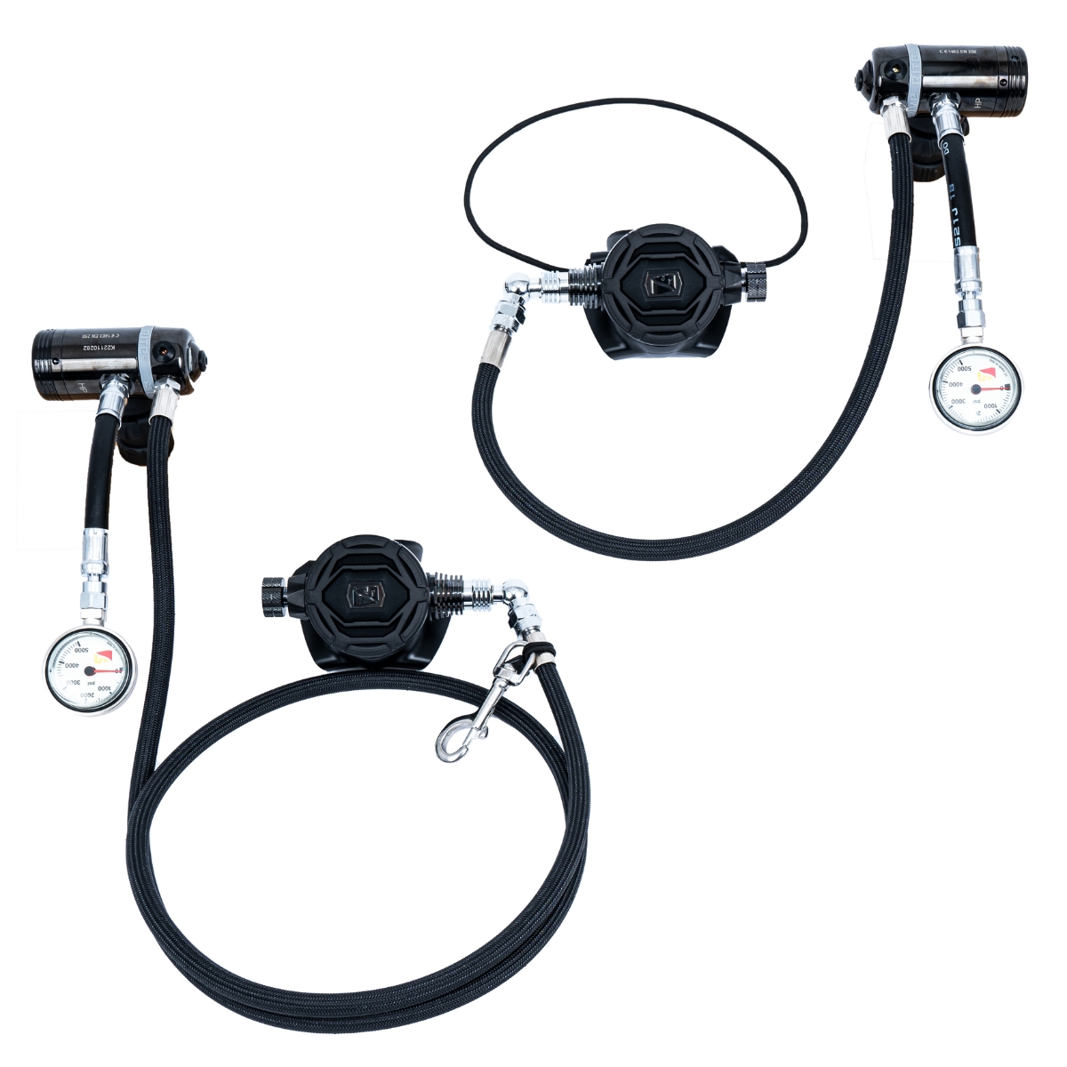 Dive Rite XT1/XT4 Sidemount Regulator Package