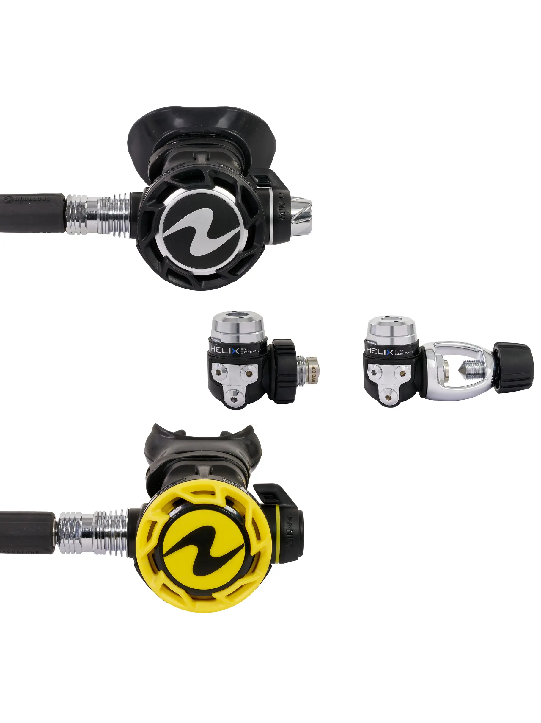 Aqualung Helix Compact Pro Stage 3 附備用2級套 (Yoke)