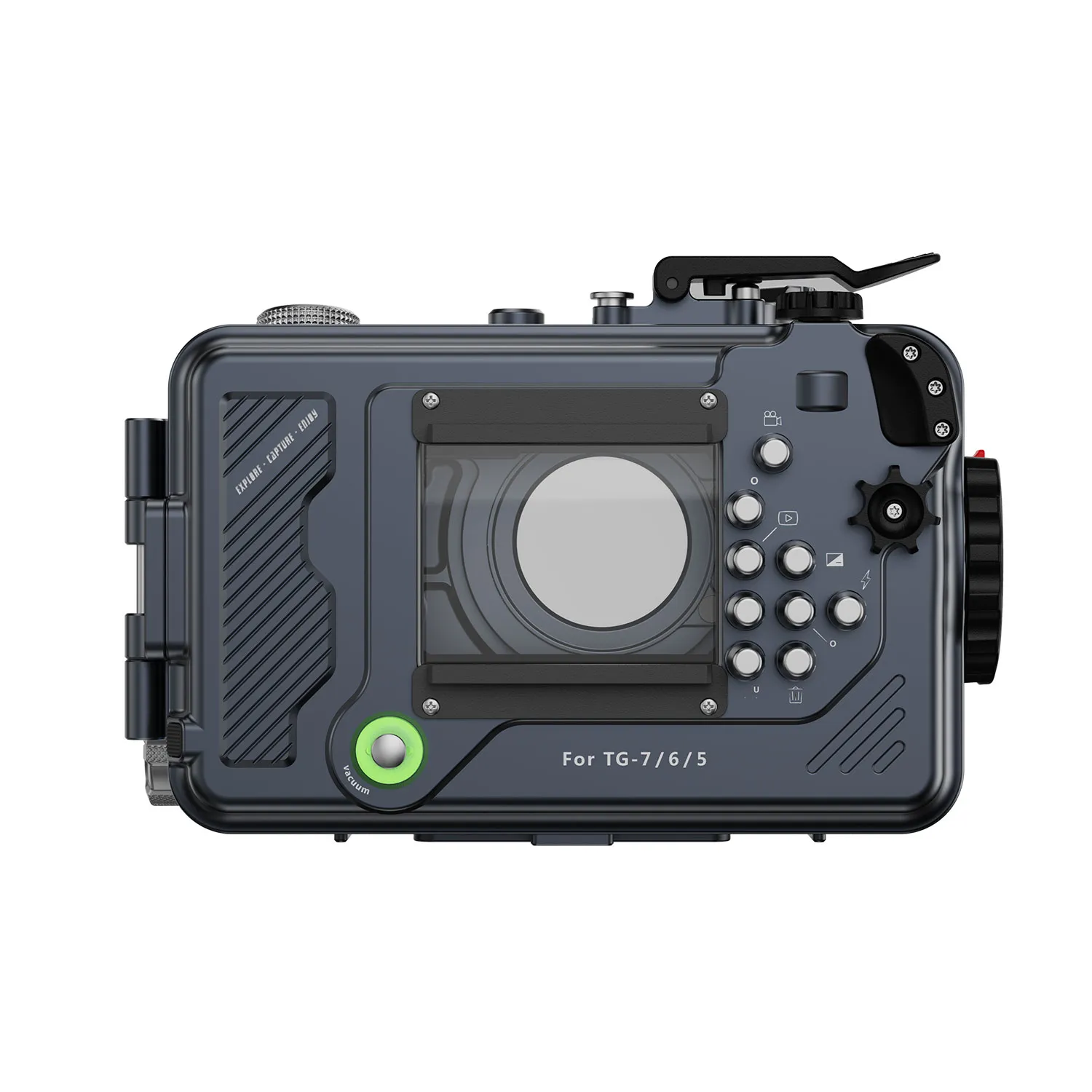 Weefine WFH-TG Pro2 Olympus TG7 鋁合金專業級潛水外殼 二代
