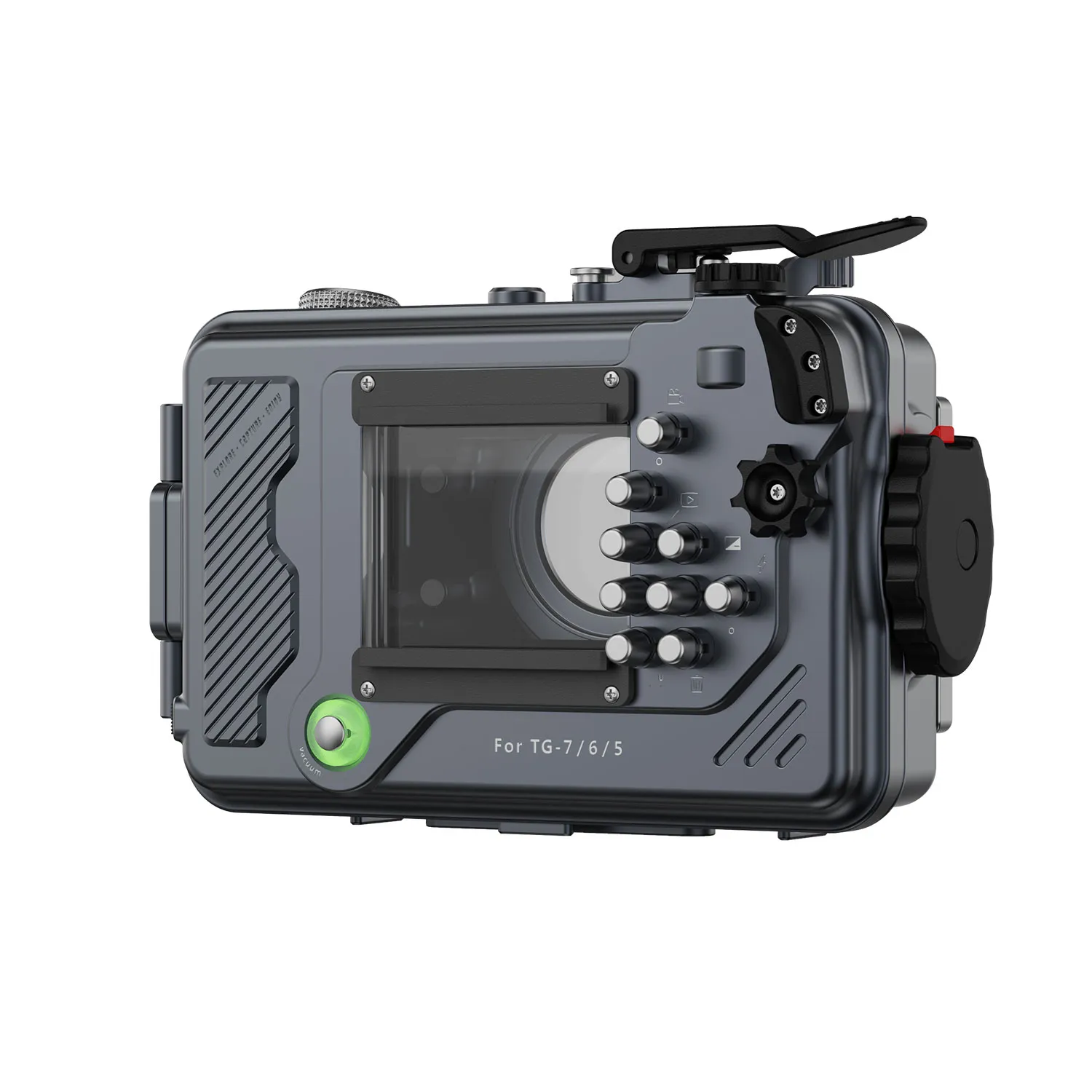 Weefine WFH-TG Pro2 Olympus TG7 鋁合金專業級潛水外殼 二代