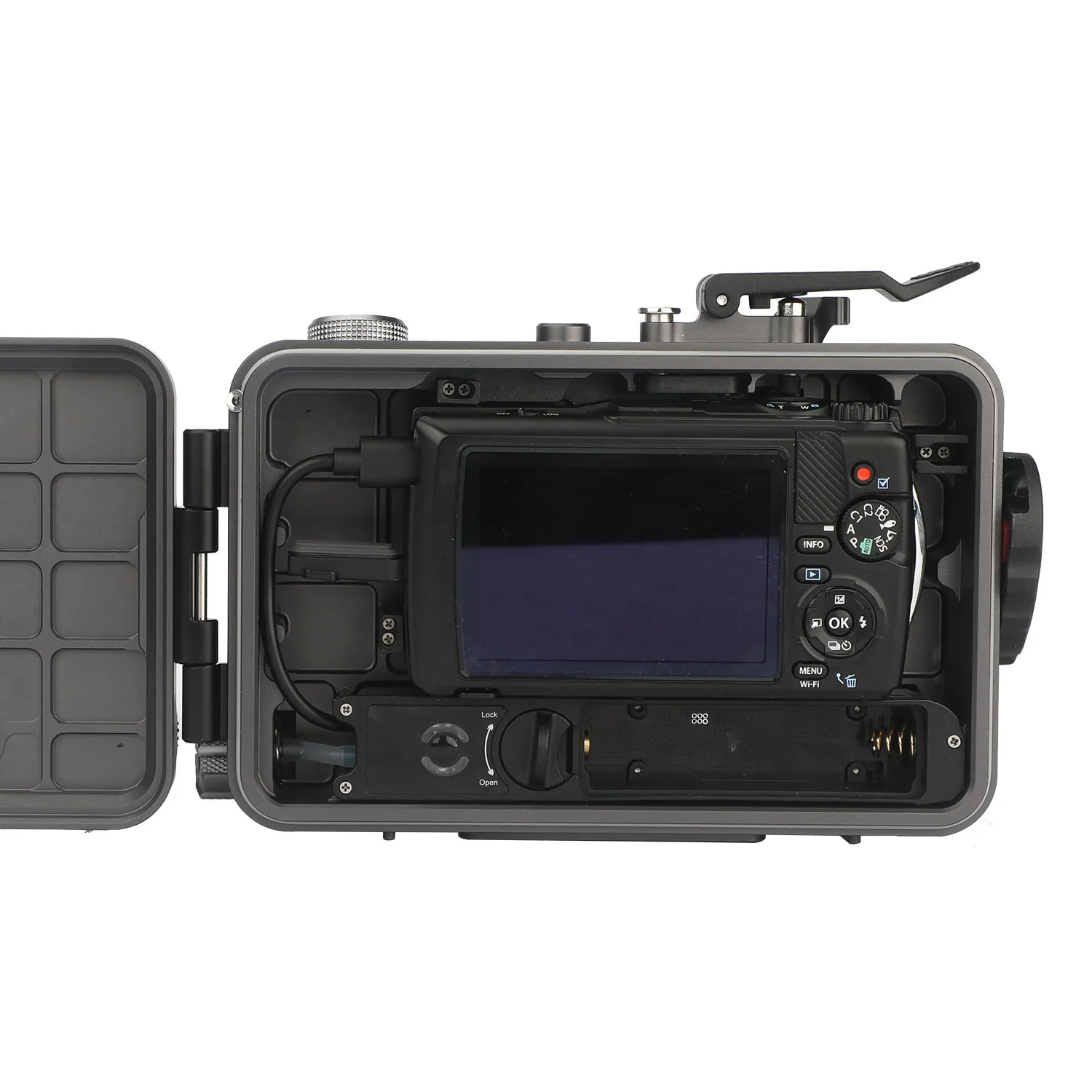 Weefine WFH-TG Pro2 Olympus TG7 鋁合金專業級潛水外殼 二代